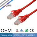 SIPU high speed new PVC and HDPE 4 pairs utp cat6 cord patch cable